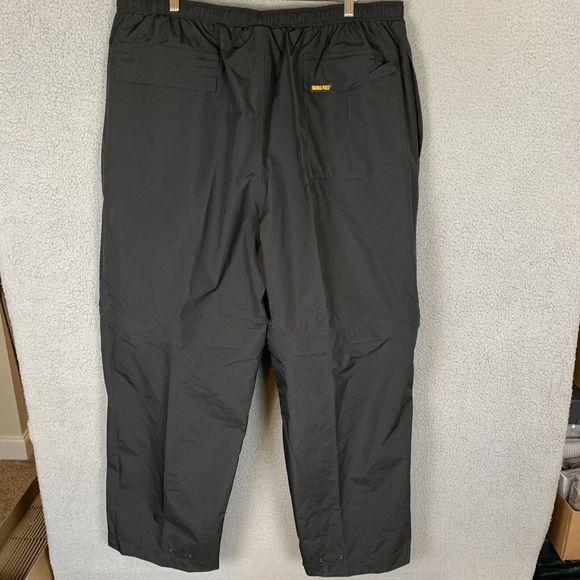 Zero Restriction ZR Gore-Tex Pants Mens XXL Golf Rain Black Convertible - Picture 3 of 9